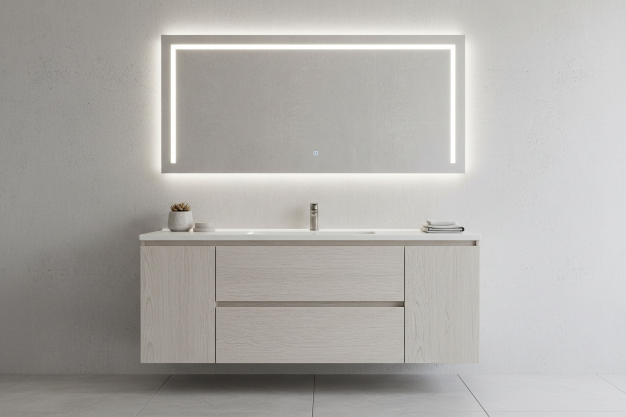 custom bathroom cabinet