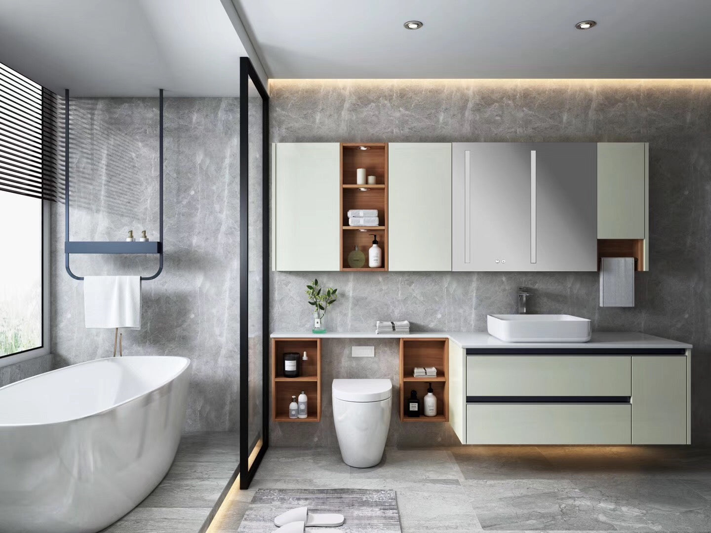 bathroom storage cabinet