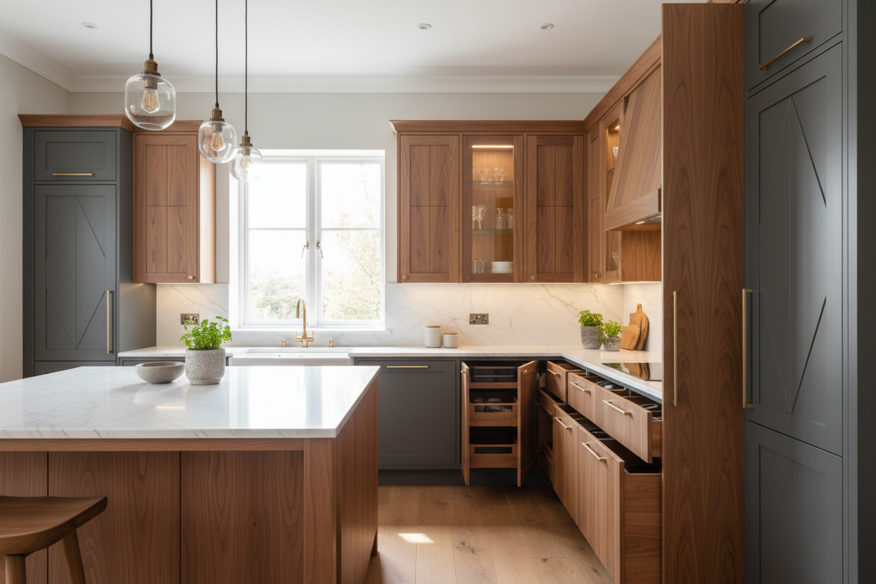 Custom kitchen cabinets