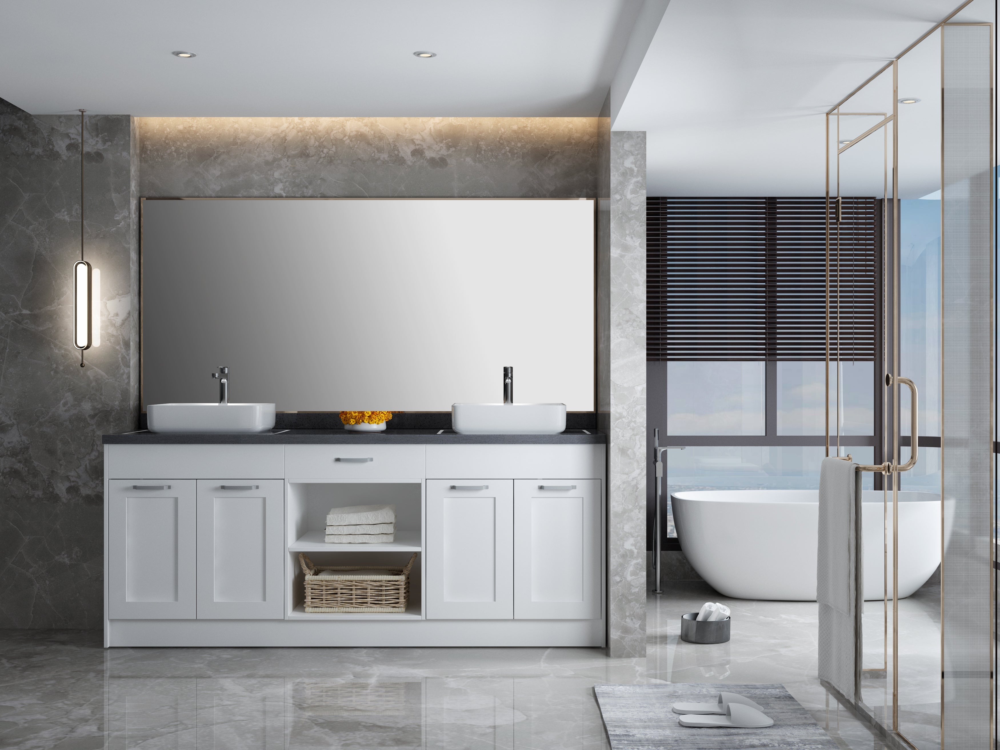 bathroom storage cabinet