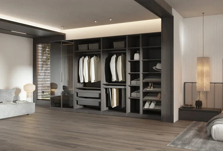built-in wardrobe