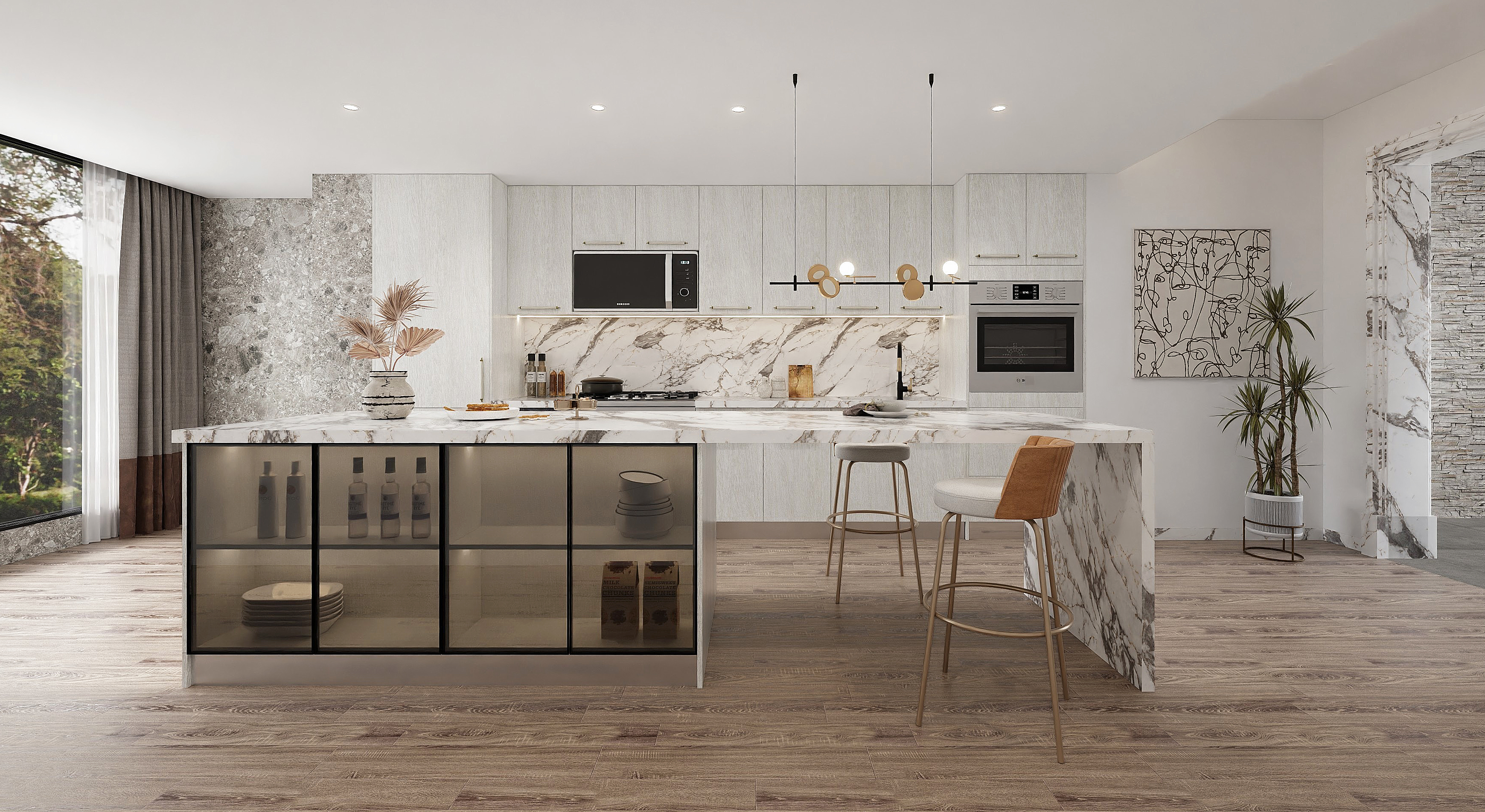 shaker cabinets