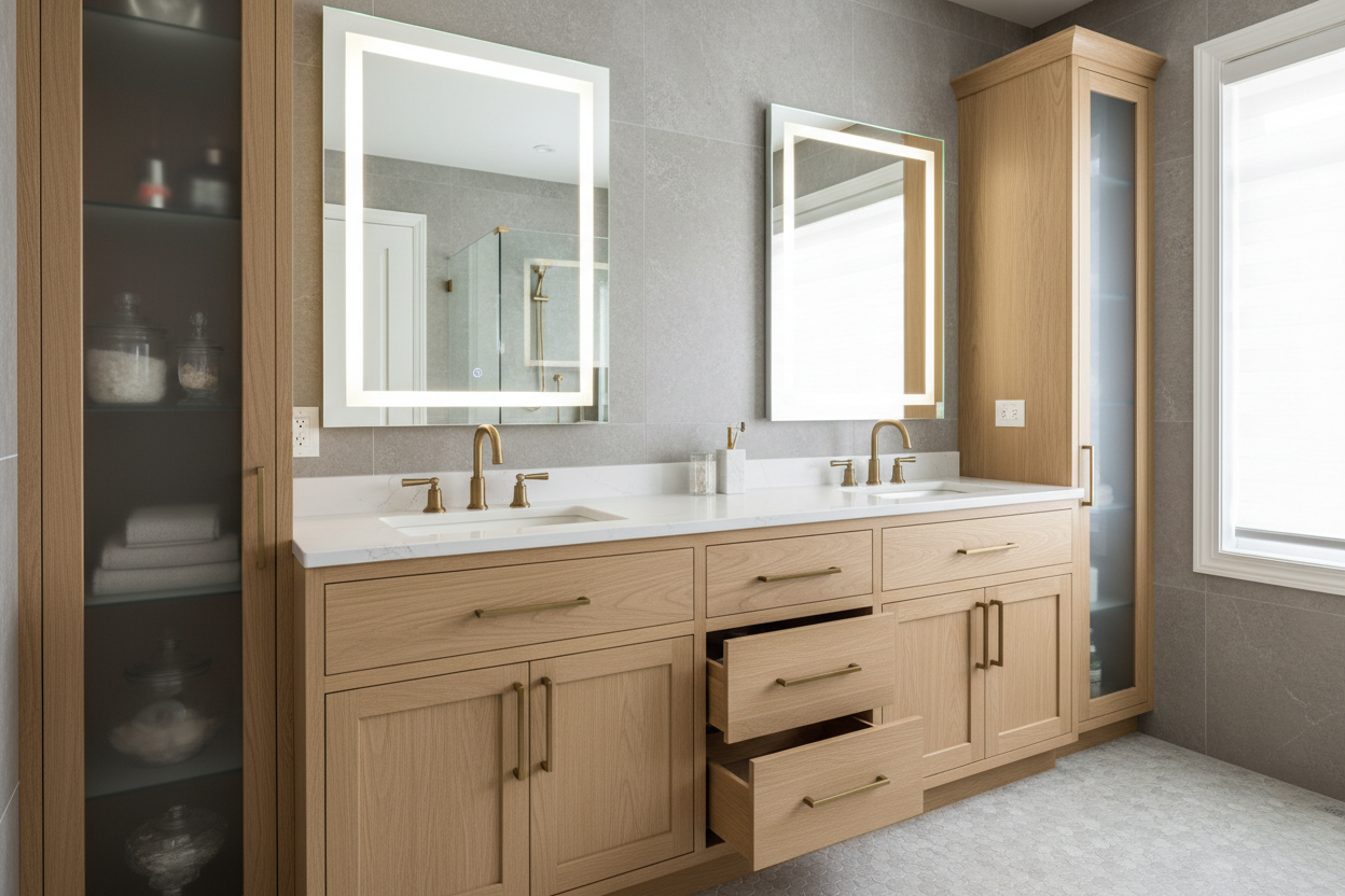 bathroom cabinet