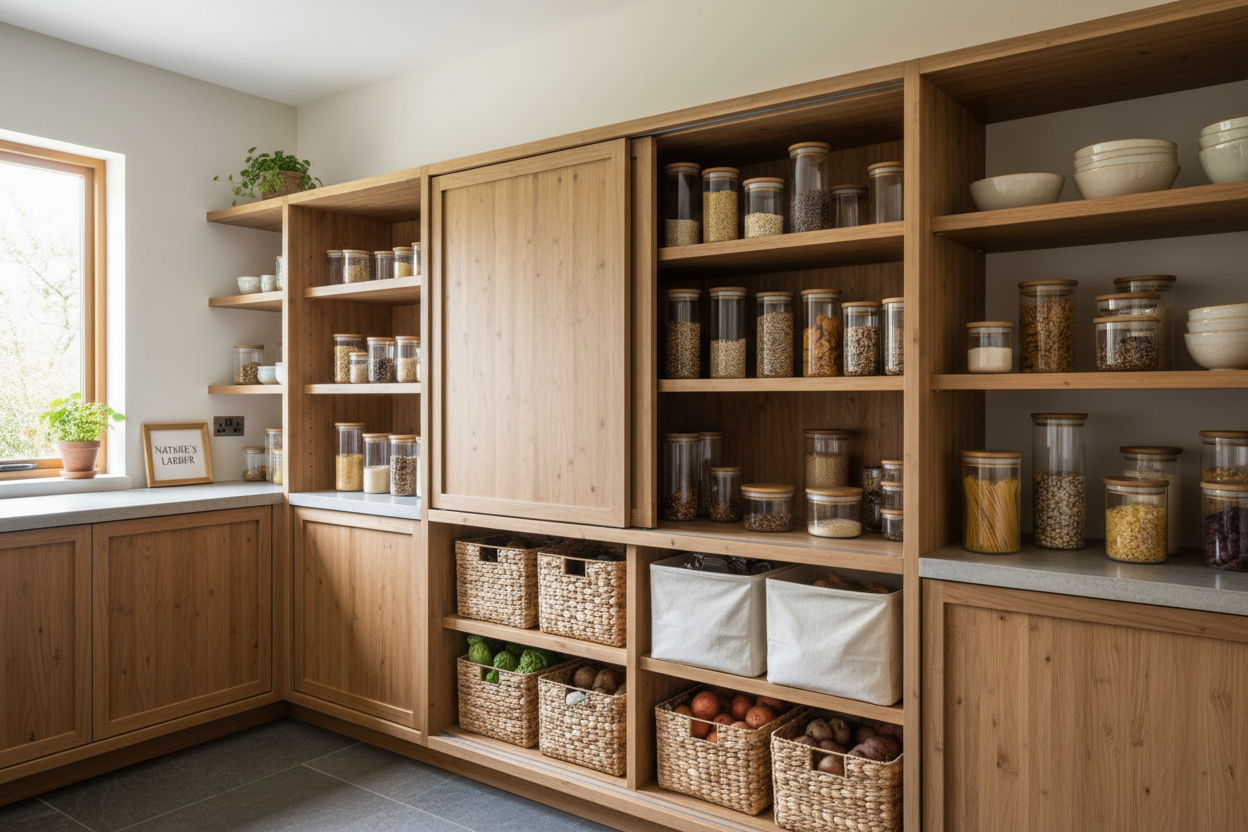 custom pantry cabinets