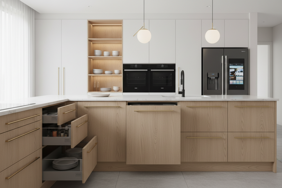 kitchen cabinet layout