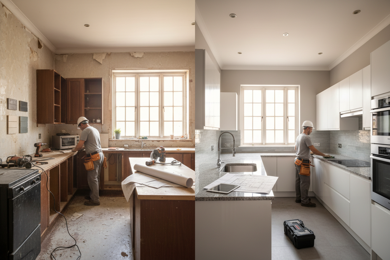 home kitchen renovation