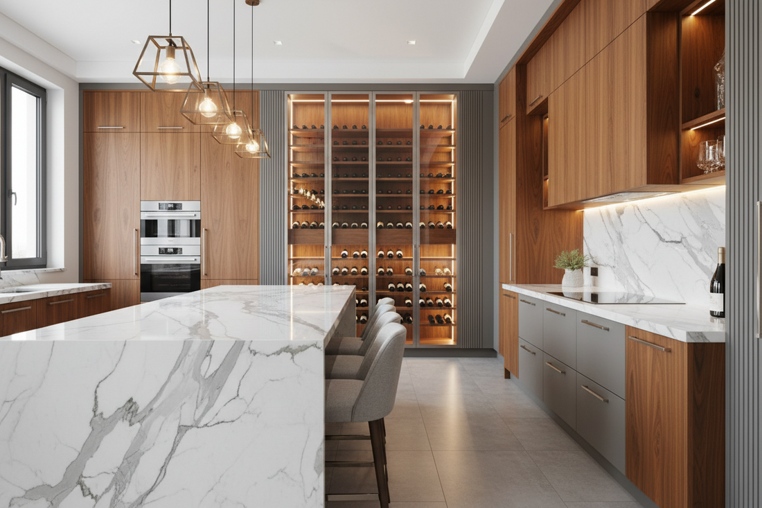 Cabinet and Wine Rack