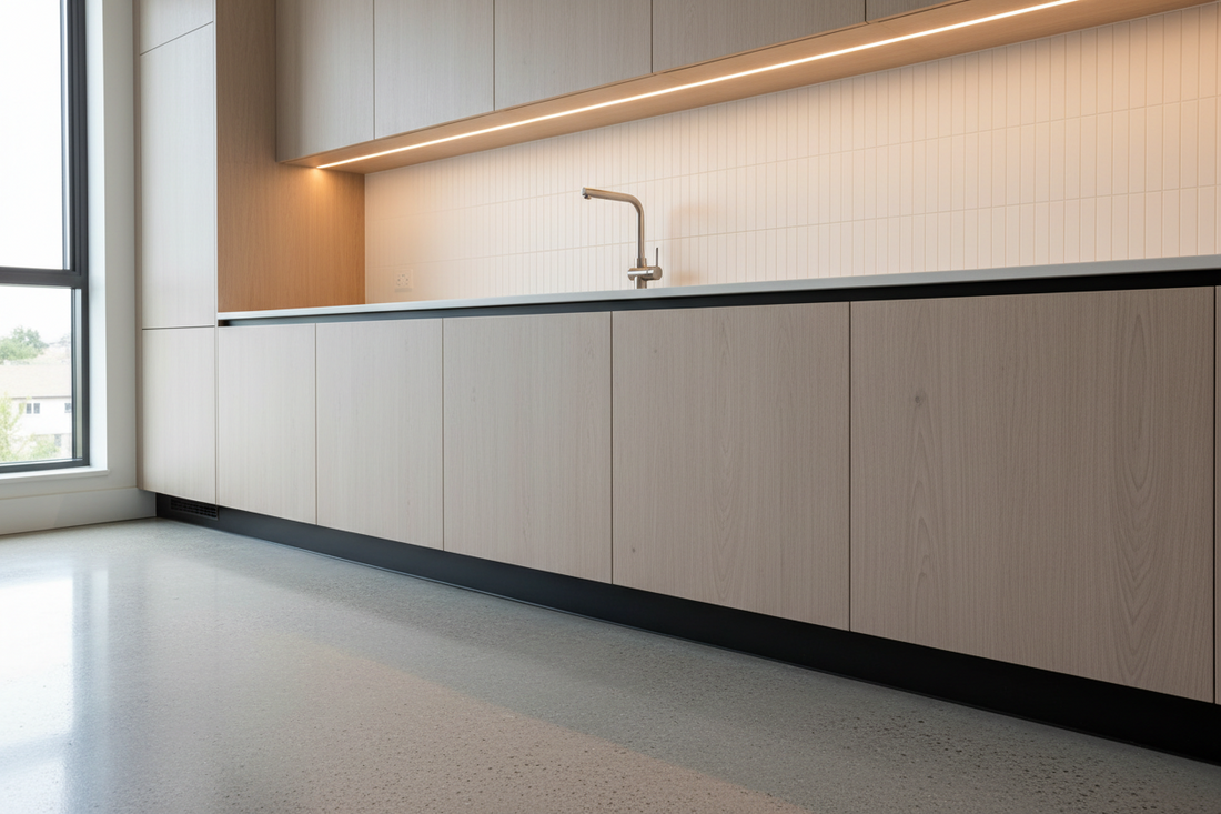 Cabinet Baseboard Guide