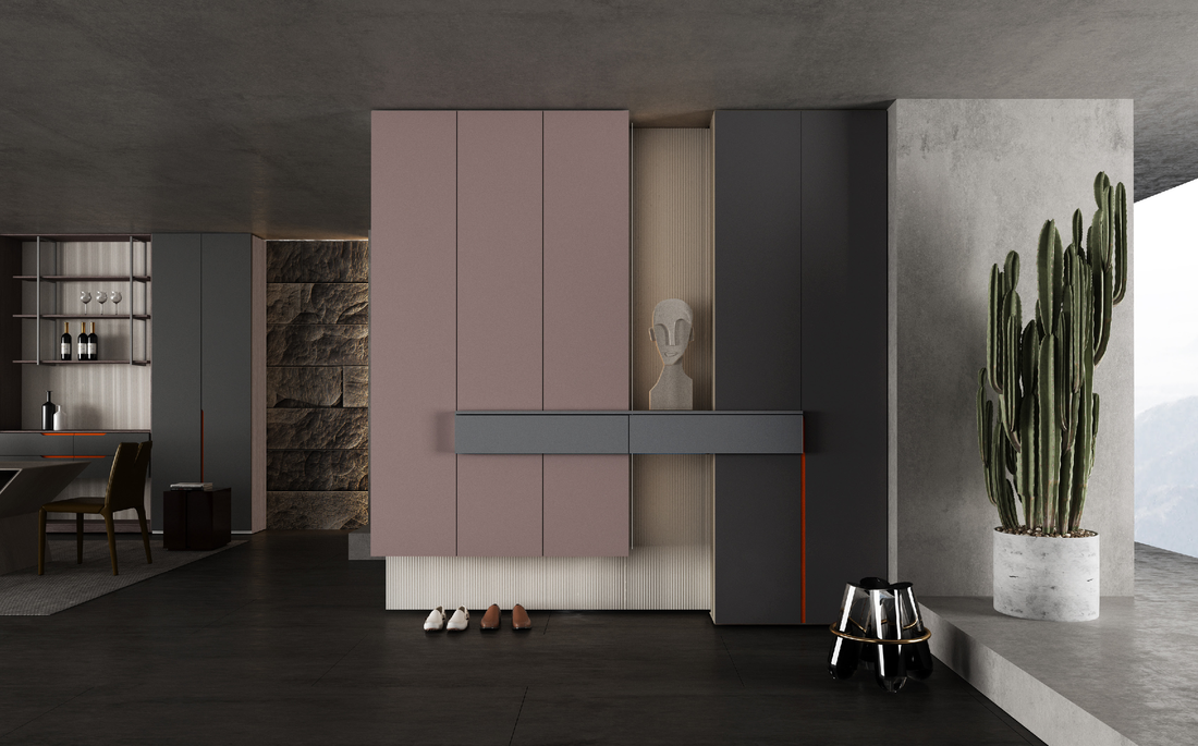 open wardrobe system