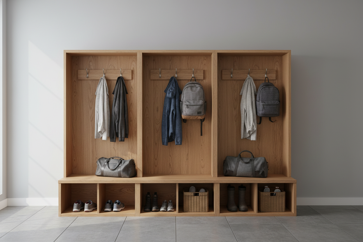 mudroom lockers
