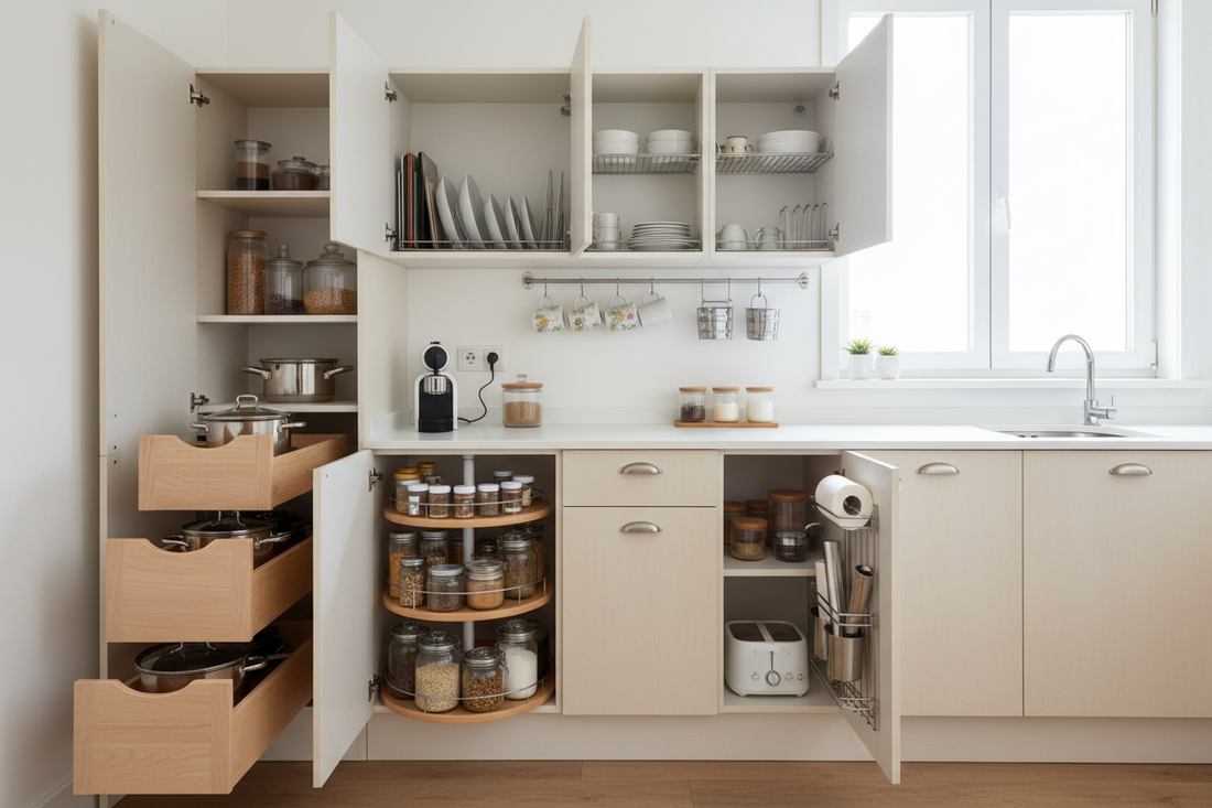 kitchen cabinet layout